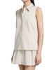 Vince Women's Relaxed Sleveless Button-Front Top - 4
