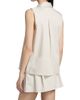Vince Women's Relaxed Sleveless Button-Front Top - 5
