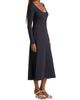 Vince Women's Ribbed Scoopneck Midi-Dress - 4
