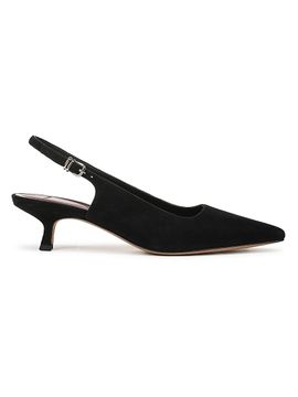 Vince Women's Sabra 45MM Suede Slingback Pumps