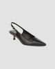 Vince Women's Sabra Leather Slingback Heels - 2