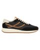 Vince Women's Santa Monica Contrast-Striped Suede Low-Top Sneakers - 1