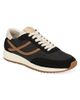 Vince Women's Santa Monica Contrast-Striped Suede Low-Top Sneakers - 2