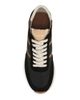 Vince Women's Santa Monica Contrast-Striped Suede Low-Top Sneakers - 4