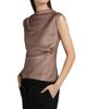 Vince Women's Satin Cowlneck Top - 4
