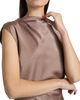 Vince Women's Satin Cowlneck Top - 6