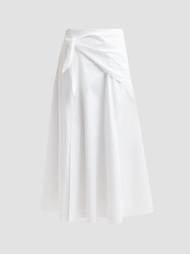 Vince Women's Scarf Tie Skirt