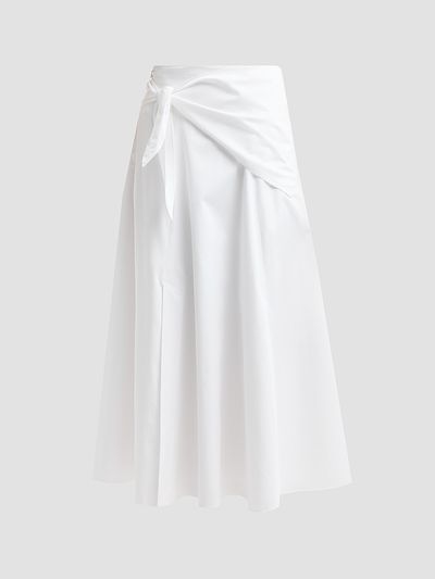 Vince Women's Scarf Tie Skirt