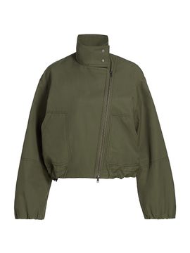 Vince Women's Sculpted Parachute Jacket