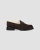 Vince Women's Siena Suede & Shearling Penny Loafers - 1