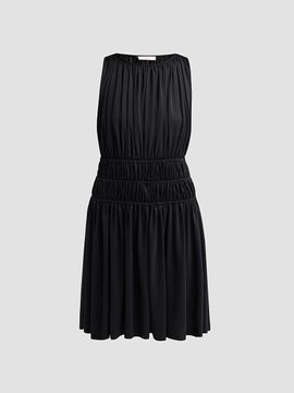 Vince Women's Sleeveless Smock Tiered Dress