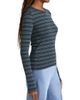 Vince Women's Striped Slim-Fit T-Shirt - 4