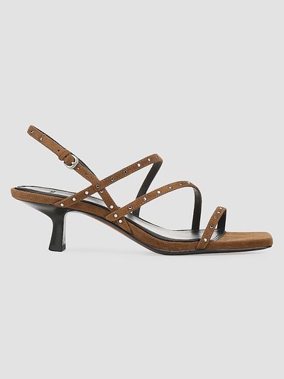 Vince Women's Tania 30MM Studded Suede Sandals