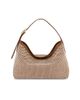 Vince Women's Vivian Woven Leather Hobo Bag - 1