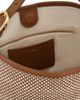 Vince Women's Vivian Woven Leather Hobo Bag - 3