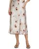Vince Women's Watercolor Floral Slip Midi Skirt - 3