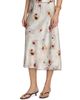 Vince Women's Watercolor Floral Slip Midi Skirt - 4