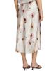 Vince Women's Watercolor Floral Slip Midi Skirt - 5