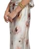 Vince Women's Watercolor Floral Slip Midi Skirt - 6
