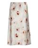 Vince Women's Watercolor Floral Slip Midi Skirt - 8
