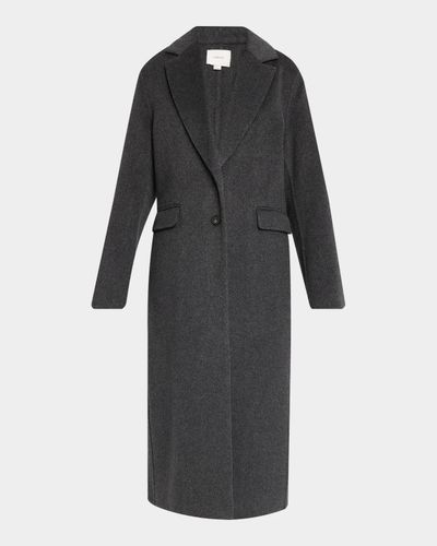 Vince Wool-Cashmere Longline Coat