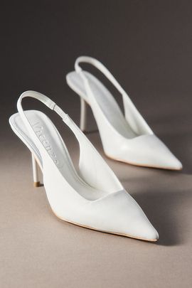Vincenza Pointed Toe Slingback Pumps