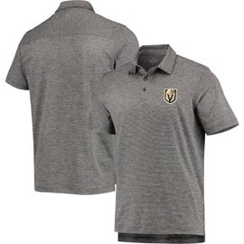 vineyard vines Men's Vineyard Vines Charcoal Vegas Golden Knights Destin Stripe Polo 
