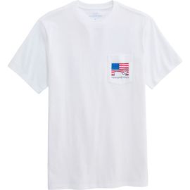 vineyard vines vineyard vines 1776–2026 Flag Graphic Pocket T-Shirt