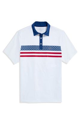 vineyard vines vineyard vines Americana Stripe Sankaty Performance Polo