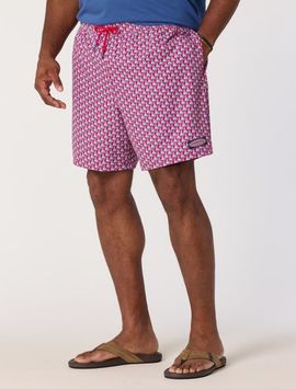 vineyard vines vineyard vines Big & Tall Printed Chappy Swim Trunks V3