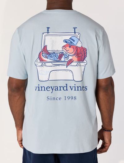 vineyard vines vineyard vines Big & Tall Redfish Cooler Pocket T-Shirt
