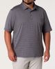 vineyard vines vineyard vines Big & Tall St. Jean Striped Sankaty Polo Shirt V2 - 1