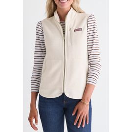 vineyard vines vineyard vines Bonfire High Pile Fleece Vest