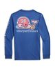 Vineyard Vines Vineyard Vines Boys' Football Character Whale Long Sleeved Tee - 2