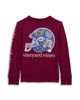 Vineyard Vines Vineyard Vines Boys' Football Helmet Whale Long Sleeved Tee - 2