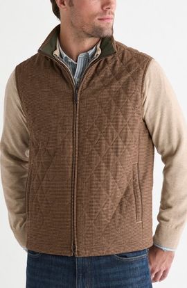 vineyard vines vineyard vines Dorset Quilted Wool Blend Vest