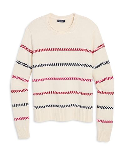 Vineyard Vines Vineyard Vines Katie Cotton Multi Stripe Sweater