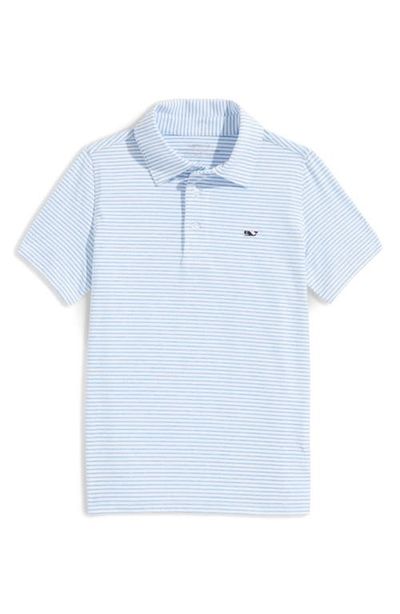 vineyard vines vineyard vines Kids' Bradley Stripe Sankaty Performance Polo