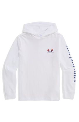 vineyard vines vineyard vines Kids' Football Field Graphic Hoodie Tee