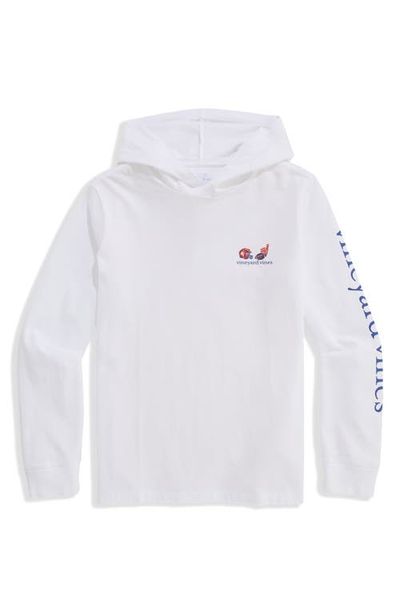vineyard vines vineyard vines Kids' Football Field Graphic Hoodie Tee