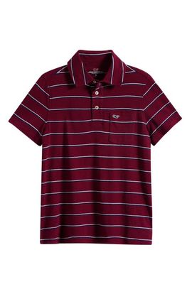 vineyard vines vineyard vines Kids' Island Stripe Cotton Polo (Nordstrom Exclusive)