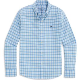 vineyard vines vineyard vines Kids' Lowcountry Plaid Performance Cotton Shirt