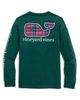 vineyard vines vineyard vines Kids' Plaid Holiday Whale Fill Long Sleeve T-Shirt - 5