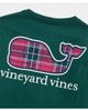 vineyard vines vineyard vines Kids' Plaid Holiday Whale Long Sleeve T-Shirt - 4