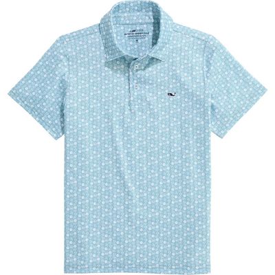 vineyard vines vineyard vines Kids' Printed Sankaty Polo