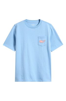 vineyard vines vineyard vines Kids' Sticker Whales Pocket Graphic T-Shirt