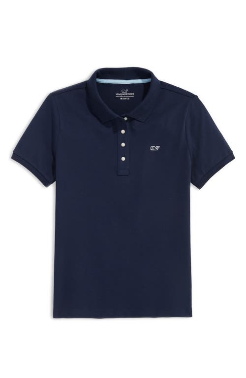 vineyard vines vineyard vines Kids' Stretch Cotton Piqué Polo