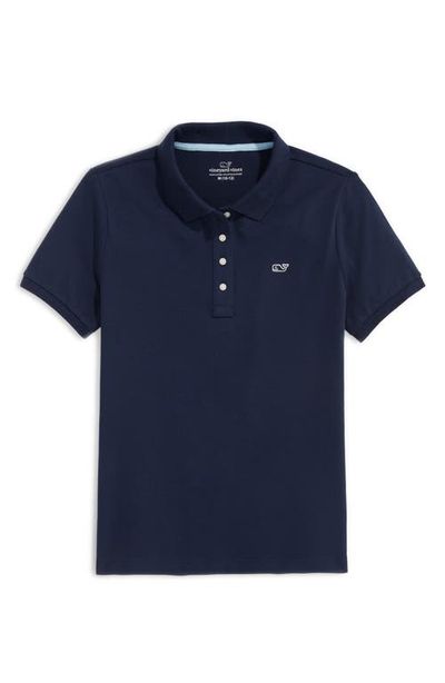 vineyard vines vineyard vines Kids' Stretch Cotton Piqué Polo