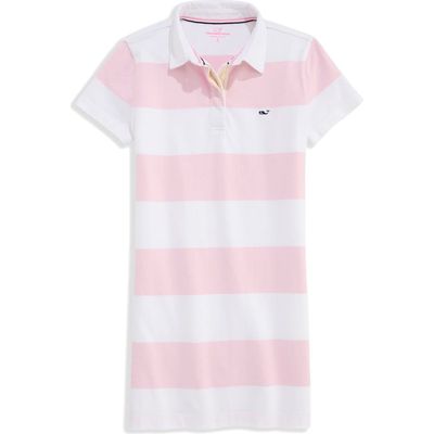 vineyard vines vineyard vines Kids' Striped Rugby Dress