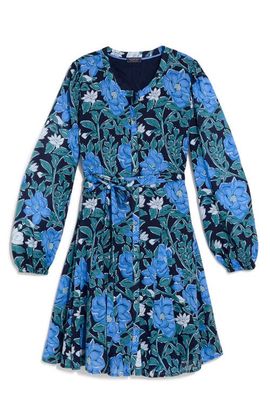 vineyard vines vineyard vines Lola Floral Long Sleeve Shirtdress
